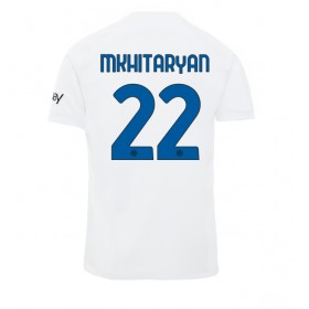 Herren Fußballbekleidung Inter Milan Henrikh Mkhitaryan #22 Auswärtstrikot 2023-24 Kurzarm